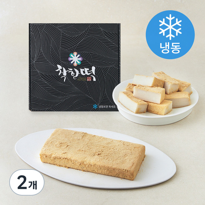착한떡 콩인절미 (냉동), 300g, 4개입, 2개