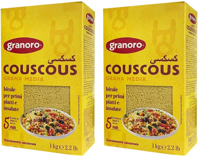 그라노로 쿠스쿠스, 1kg, 2개