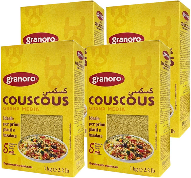 그라노로 쿠스쿠스, 1kg, 4개