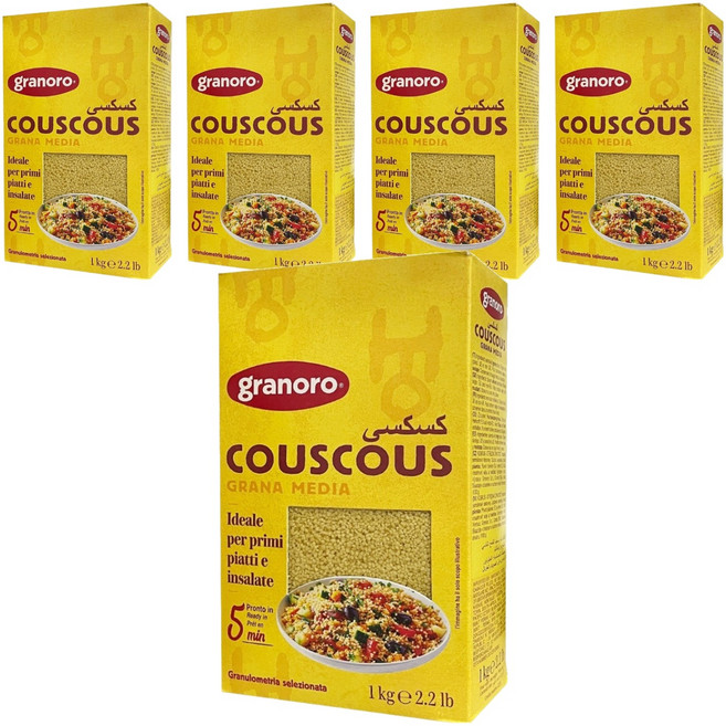그라노로 쿠스쿠스, 1kg, 5개
