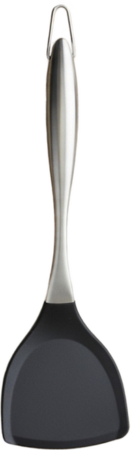 minono 米諾諾 304不鏽鋼不沾鍋矽膠鍋鏟 163989 10 x 33cm, 顏色隨機, 1支