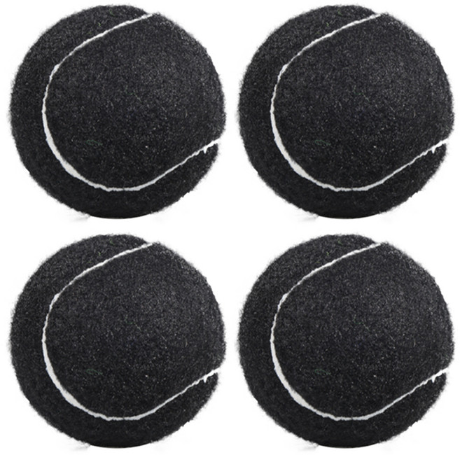 마메 테니스공 의자 커버 4p, 블랙, 1개