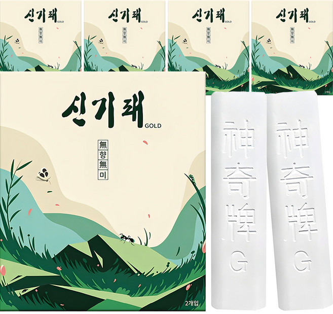신기패 분필형 해충약, 14g, 4개