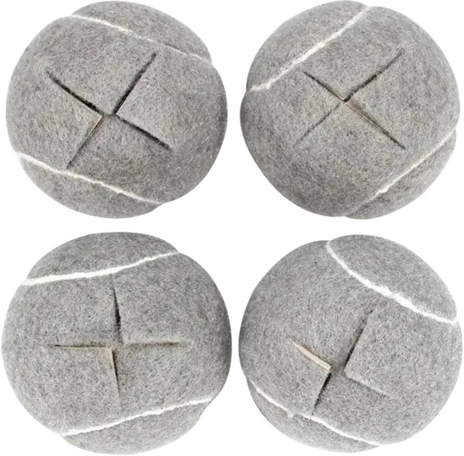 마메 테니스공 의자 커버, 그레이, 4개