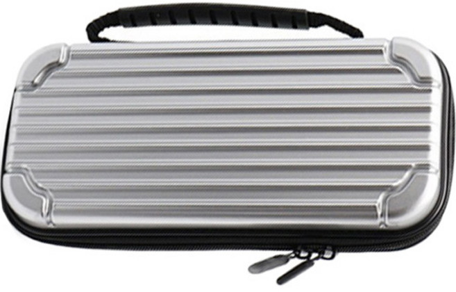 호야컴 닌텐도 스위치 OLED 하드캐리어 파우치, 실버, 1개