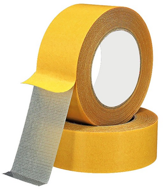 高黏度無痕網格雙面膠帶 900 x 5cm 2捲, 1組, 單色