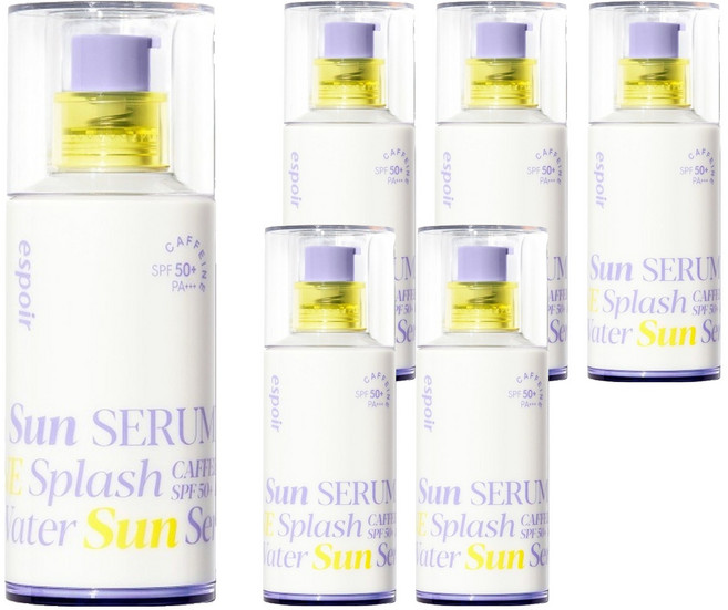 에스쁘아 워터 스플래쉬 선세럼 SPF50+ PA+++, 50ml, 6개
