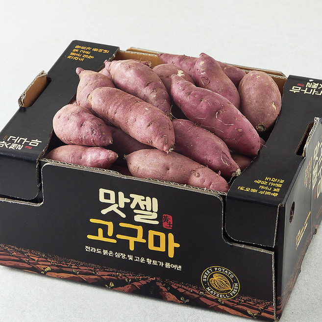 맛젤 꿀밤고구마, 3kg(중), 1박스
