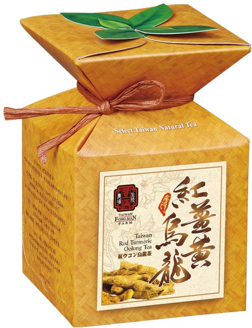 豐滿生技 紅薑黃烏龍茶, 3.5g, 20包, 1盒
