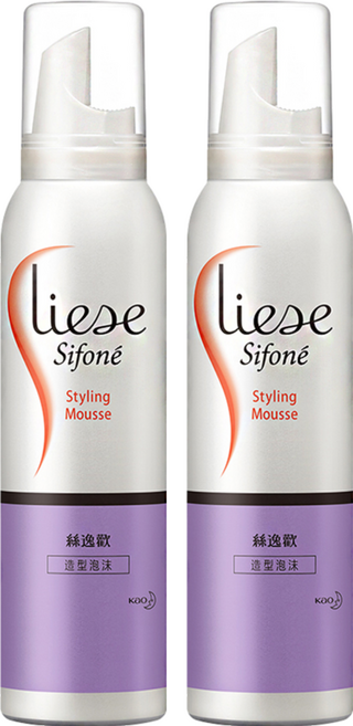 Liese 莉婕 絲逸歡 塑髮系列 造型泡沫, 150ml, 2瓶