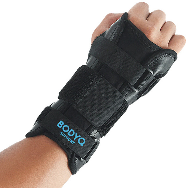 바디큐 손목 고정 보호대, 1개, 블랙
