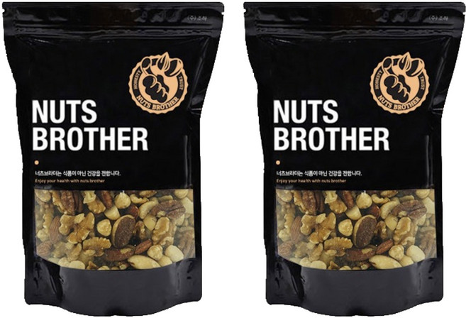 NUTS BROTHER 優質綜合堅果, 400g, 2包