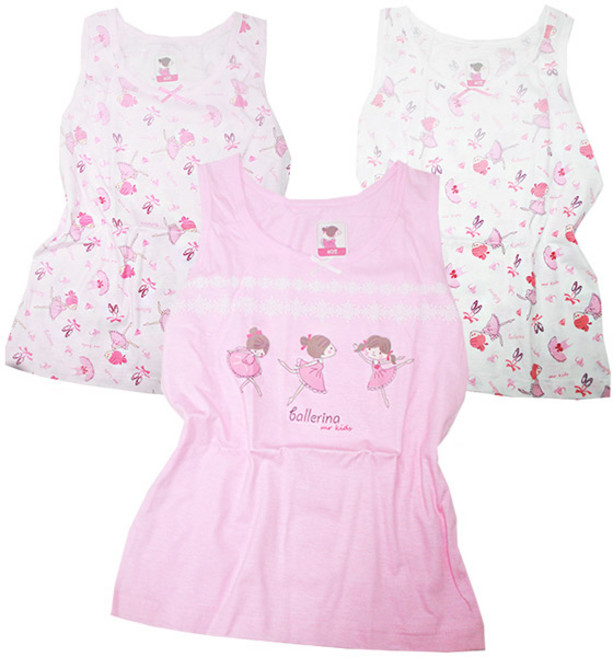 MRKIDS 女孩童背心3入組