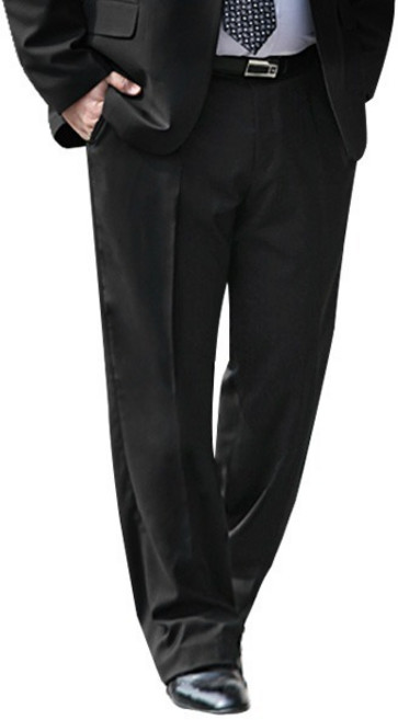 제제옴므 남성용 빅사이즈 무광 노턱 포멀 정장바지