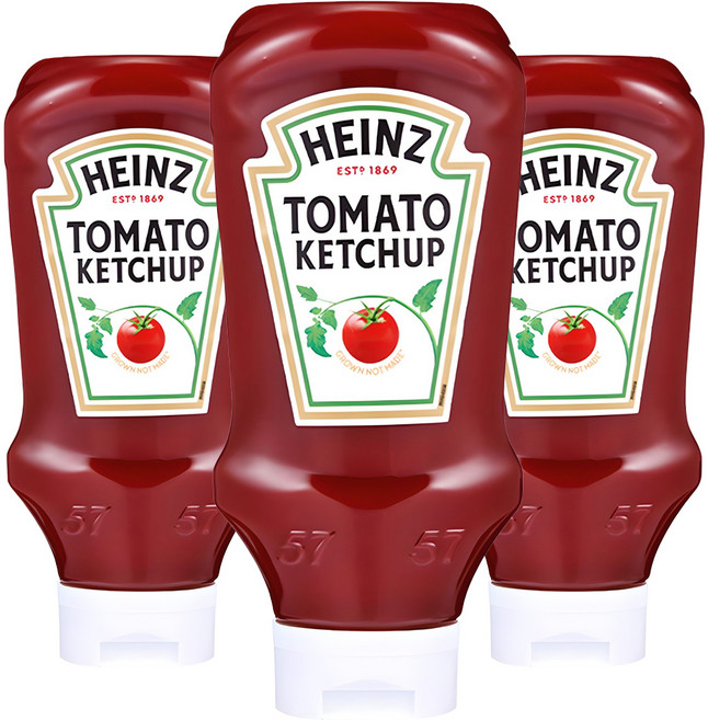 HEINZ 亨氏 番茄番茄醬, 570g, 3瓶