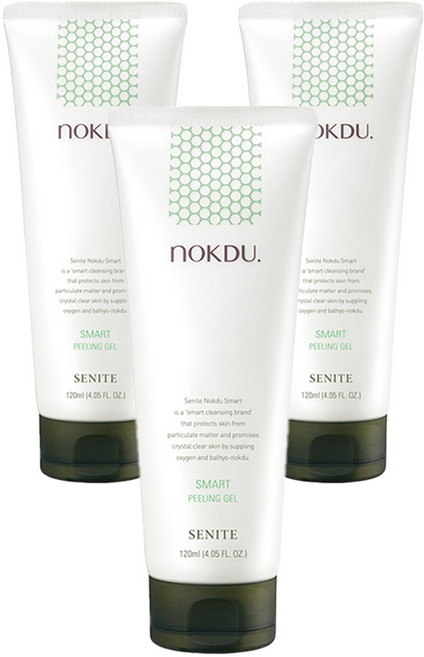 코리아나 세니떼 녹두 스마트 필링 젤, 120ml, 3개