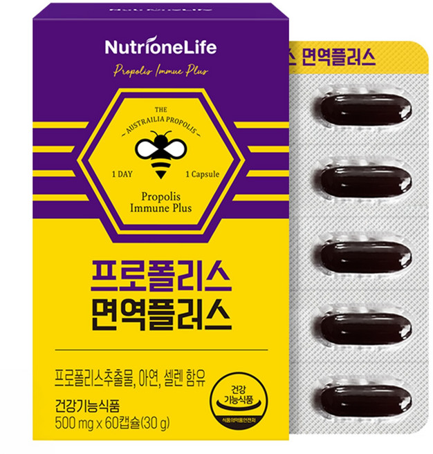 뉴트리원 프로폴리스 면역 플러스, 60정, 1개