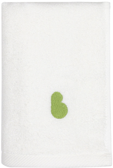 밤부베베 순한대나무 톡톡 세면타올 40 x 80 cm, 아이보리, 1세트