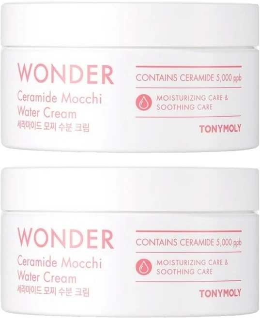 토니모리 원더 세라마이드 모찌 수분 크림, 300ml, 2개 - 쿠팡