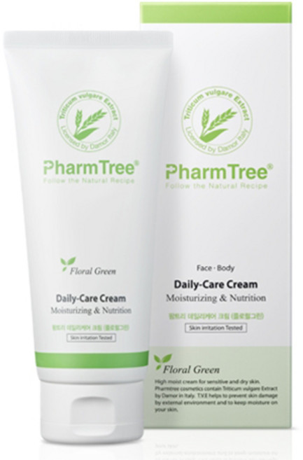 팜트리 데일리케어 크림 플로럴그린, 1개, 150ml
