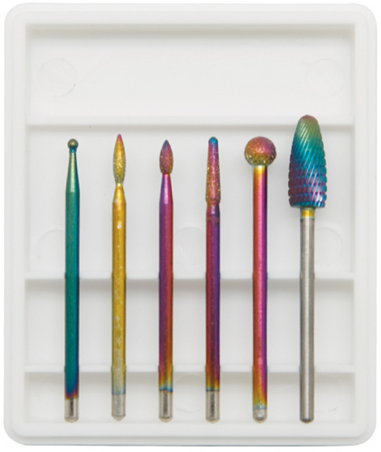 아이빛 에스엠에코랩 네일드릴 비트세트 04, 혼합색상, 1세트