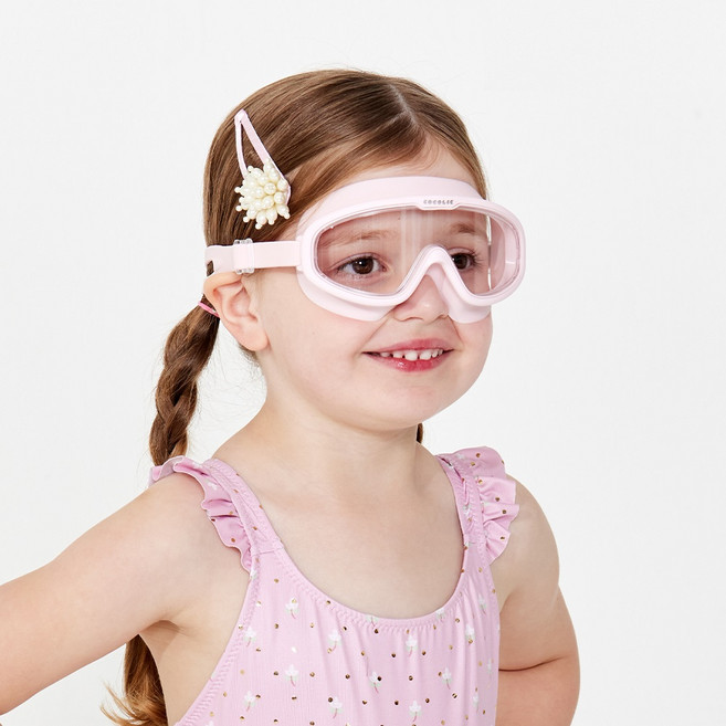 코코릭 큐브 물안경, 큐브핑크, 1개