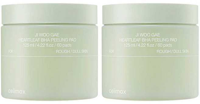 셀리맥스 어성초 BHA 지우개 필링 패드 125ml, 60매입, 2개