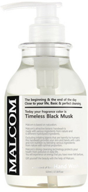 말콤 타임리스 블랙머스크 핸드워시, 520ml, 1개