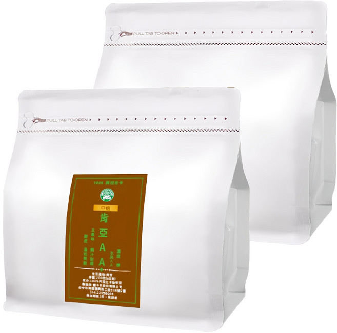 eCOFFEE 壹咖啡 精品莊園 肯亞 AA水洗, 200g, 2包, Whole Bean