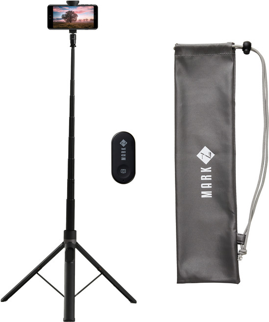마크제트 인피니티 셀카봉 삼각대 1.7m, 블랙, 1개
