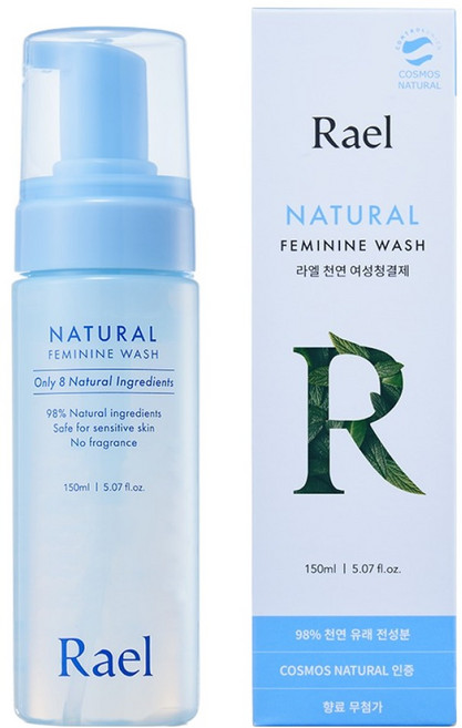 라엘 천연 여성청결제, 150ml, 1개