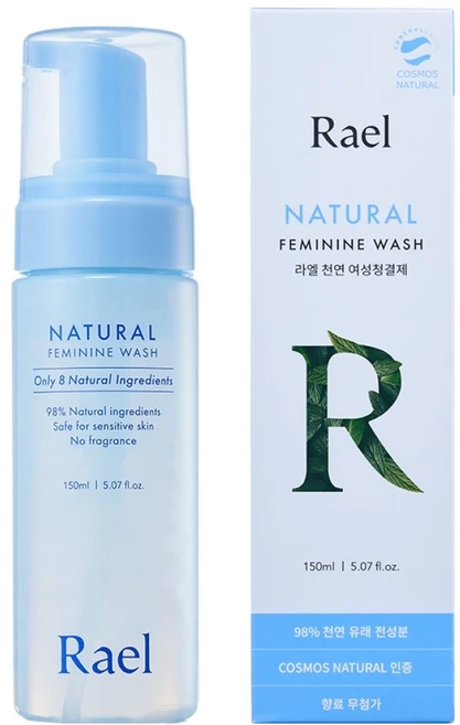 라엘 천연 여성청결제, 150ml, 1개 - 쿠팡