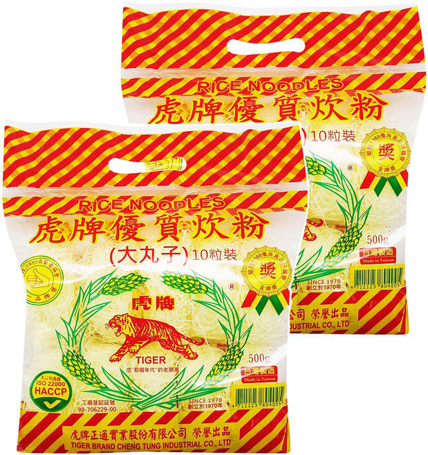 TIGER FOOD 虎牌 優質炊粉 大丸子, 500g, 2包