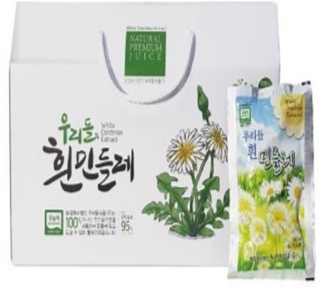 우리들 흰민들레 진액, 30개, 100ml