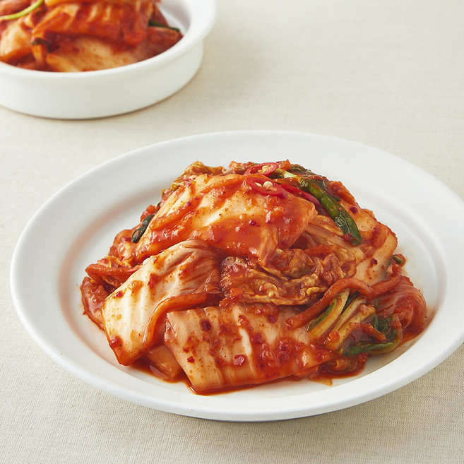 모산김치 갓담근 매운 실비 썰은 배추김치, 1개, 1.2kg