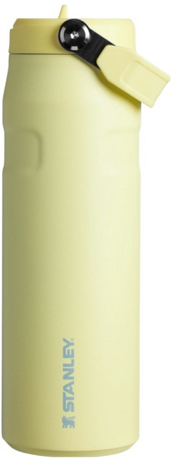 STANLEY 輕重力系列 IceFlow Aerolight 摺疊吸管杯 台灣公司貨, 萊姆黃, 700ml, 1個