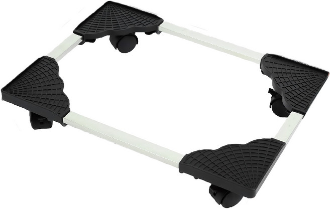 滾輪移動式可伸縮 可調整寬度 電腦主機架, 1個