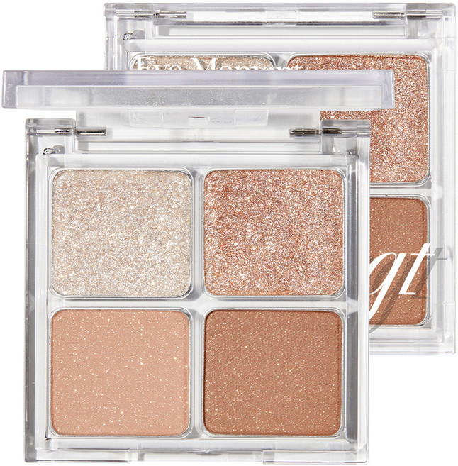 fmgt 아이 모먼트 섀도우 팔레트, 04내추럴글로우, 1개