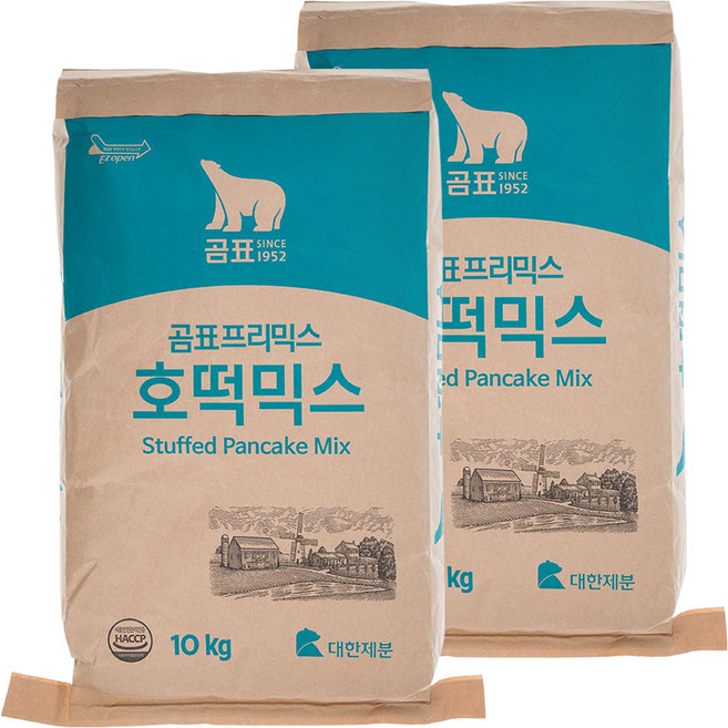 곰표 호떡믹스, 10kg, 2개