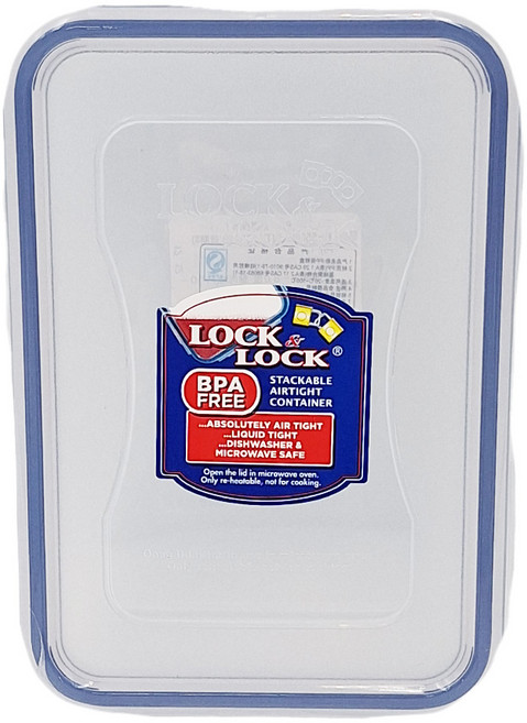 LocknLock 樂扣樂扣 塑膠保鮮盒, 容器 + 蓋子, 1組