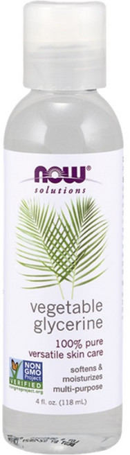 NOW Foods 純草本甘油保濕油, 118ml, 1瓶