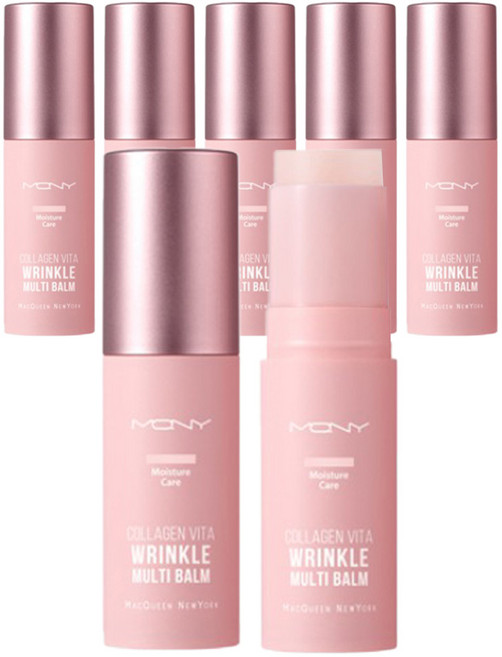 맥퀸뉴욕 콜라겐 비타 링클 멀티밤, 10g, 6개
