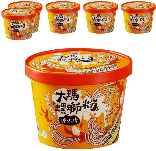 DaMa 大瑪南洋蔬食 螺螄粉 234g, 6入