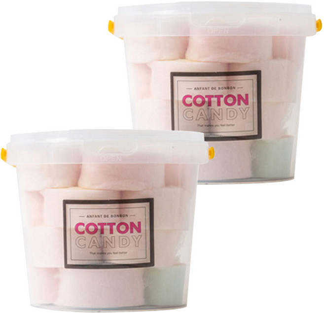 앙팡드봉봉 한입솜사탕 레인보우, 45g, 2개