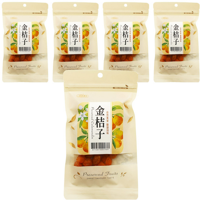 惠香 金桔子, 140g, 5包