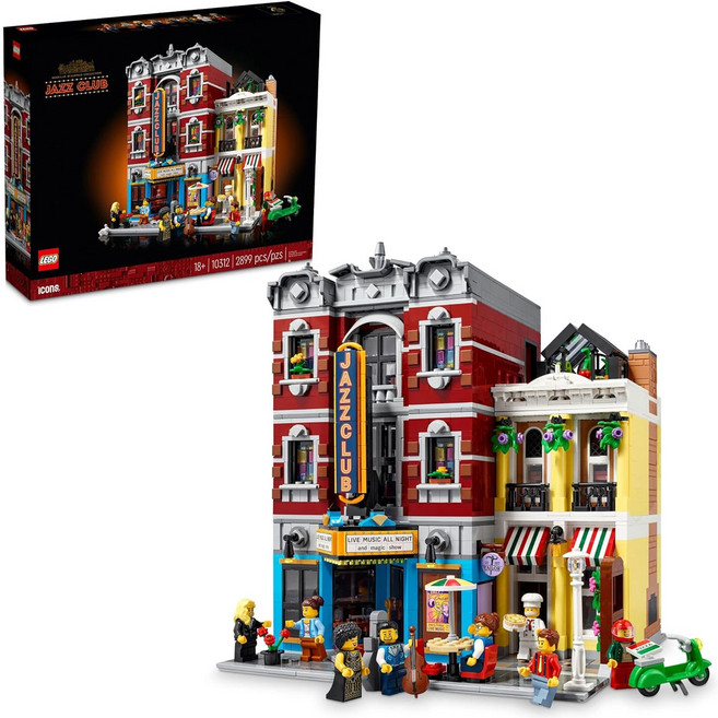 LEGO 樂高 ICONSTM 爵士俱樂部 Jazz Club 10312, 1盒