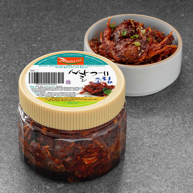 강경신안상회 쌀게조림, 400g, 1개