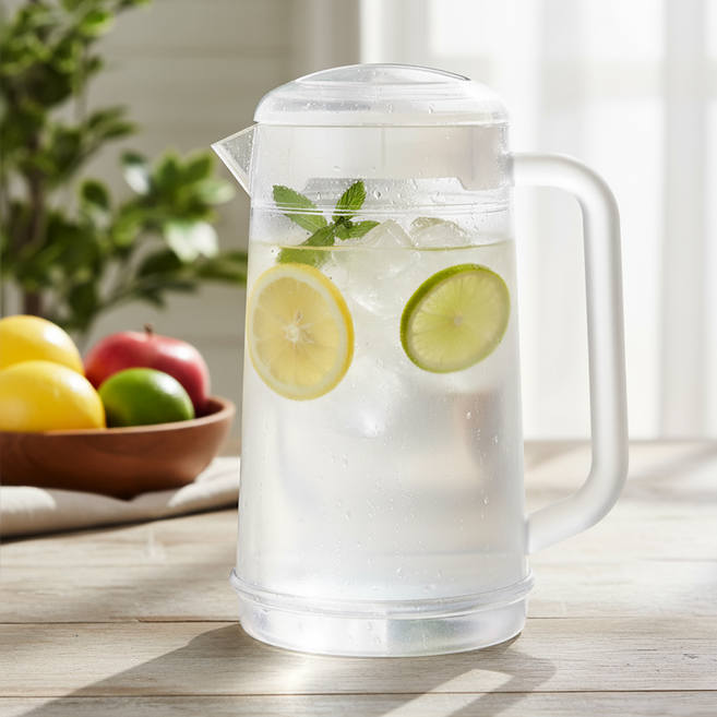 리빙메이트 PC 워터포트, 투명, 2L, 1개