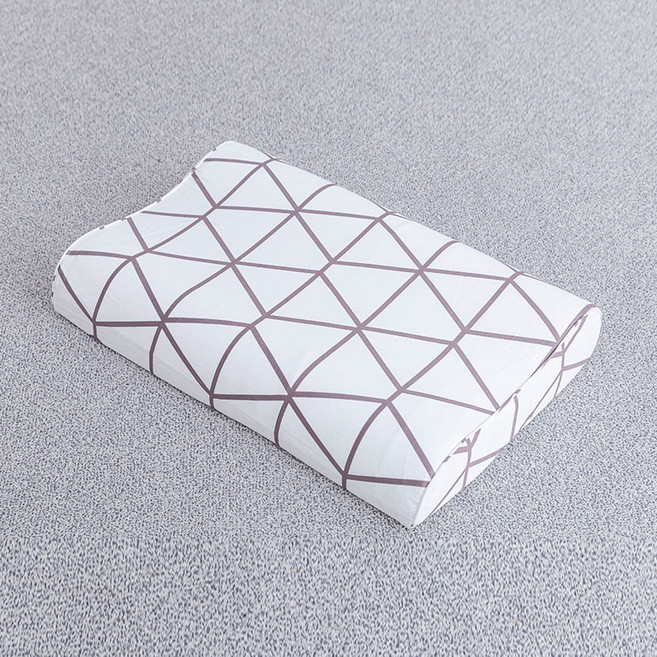 아지오텍스 라텍스 베개 + 속커버 + 겉커버, 모던화이트, 1개