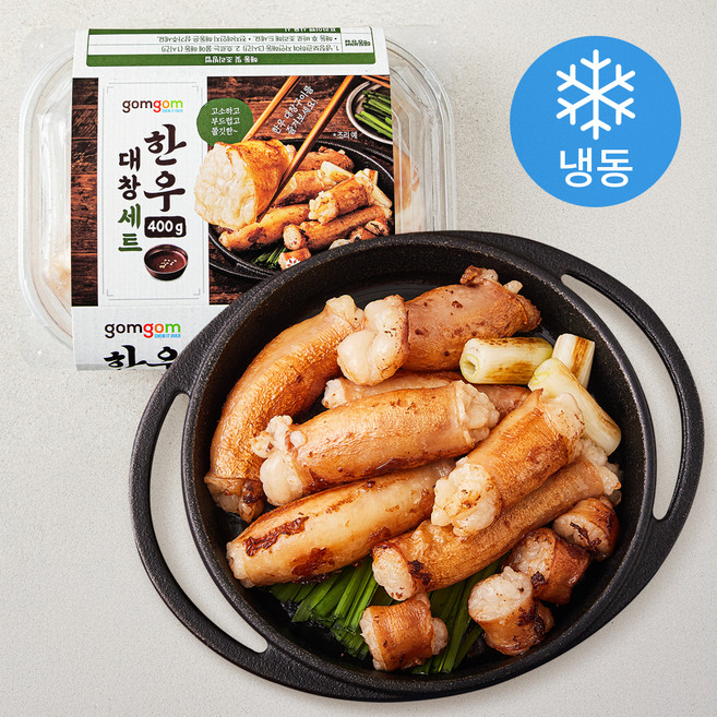 곰곰 한우대창 세트 (냉동) (대창양념육 300g + 소스 100g), 400g, 1세트